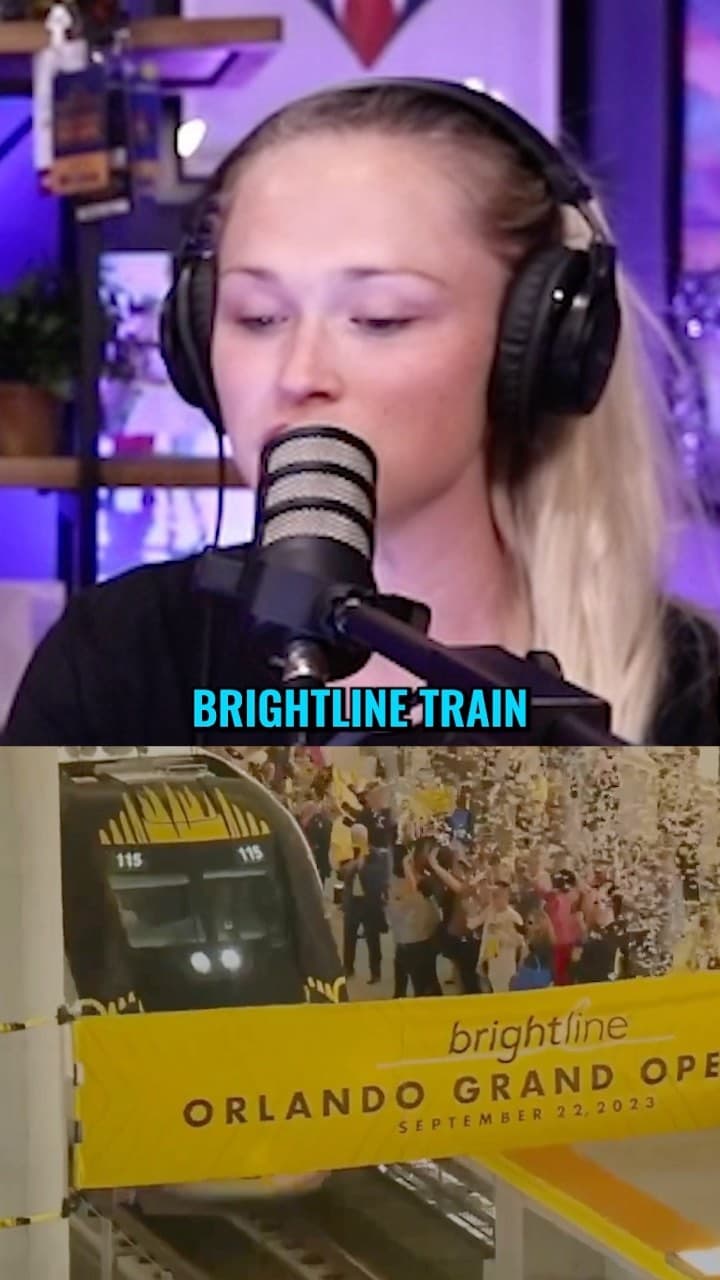 🚆🎉 The Brightline track from south Florida to Orlando is finally open! After over 4 years of construction and 6…