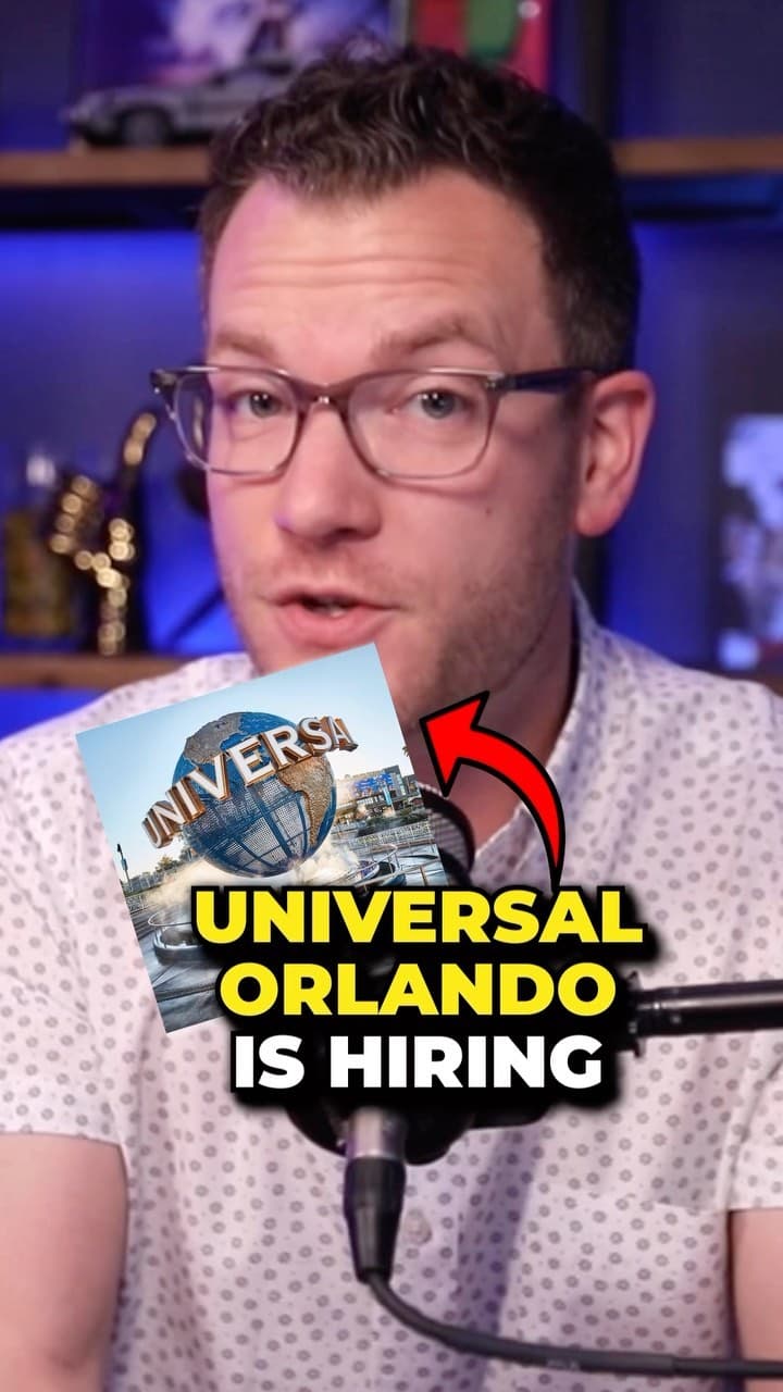 🌎💰When Disney fires, Universal hires! With Epic Universe right around the corner, Universal has a lot of openings.…