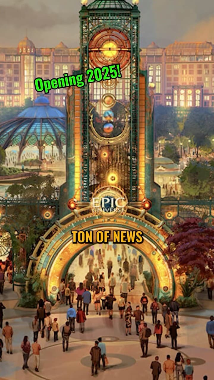 ☄️🎢 HUGE Epic Universe update today from @universalorlando ! Over 50 experiences on the way, a massive dueling…