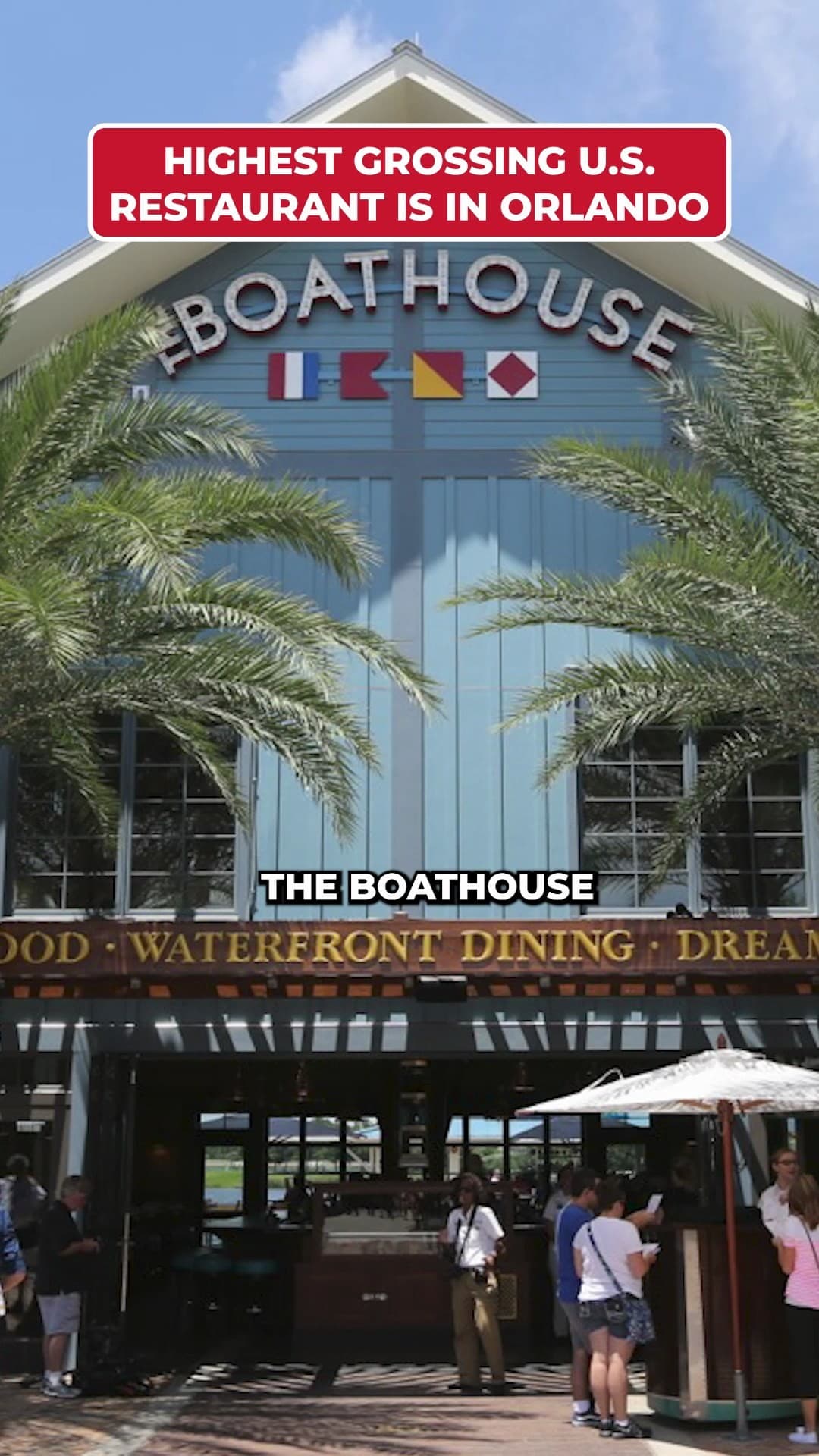 The Boathouse at Disney Springs just ranked no. 3 on the list of top-grossing independent restaurants in the U.S. for…