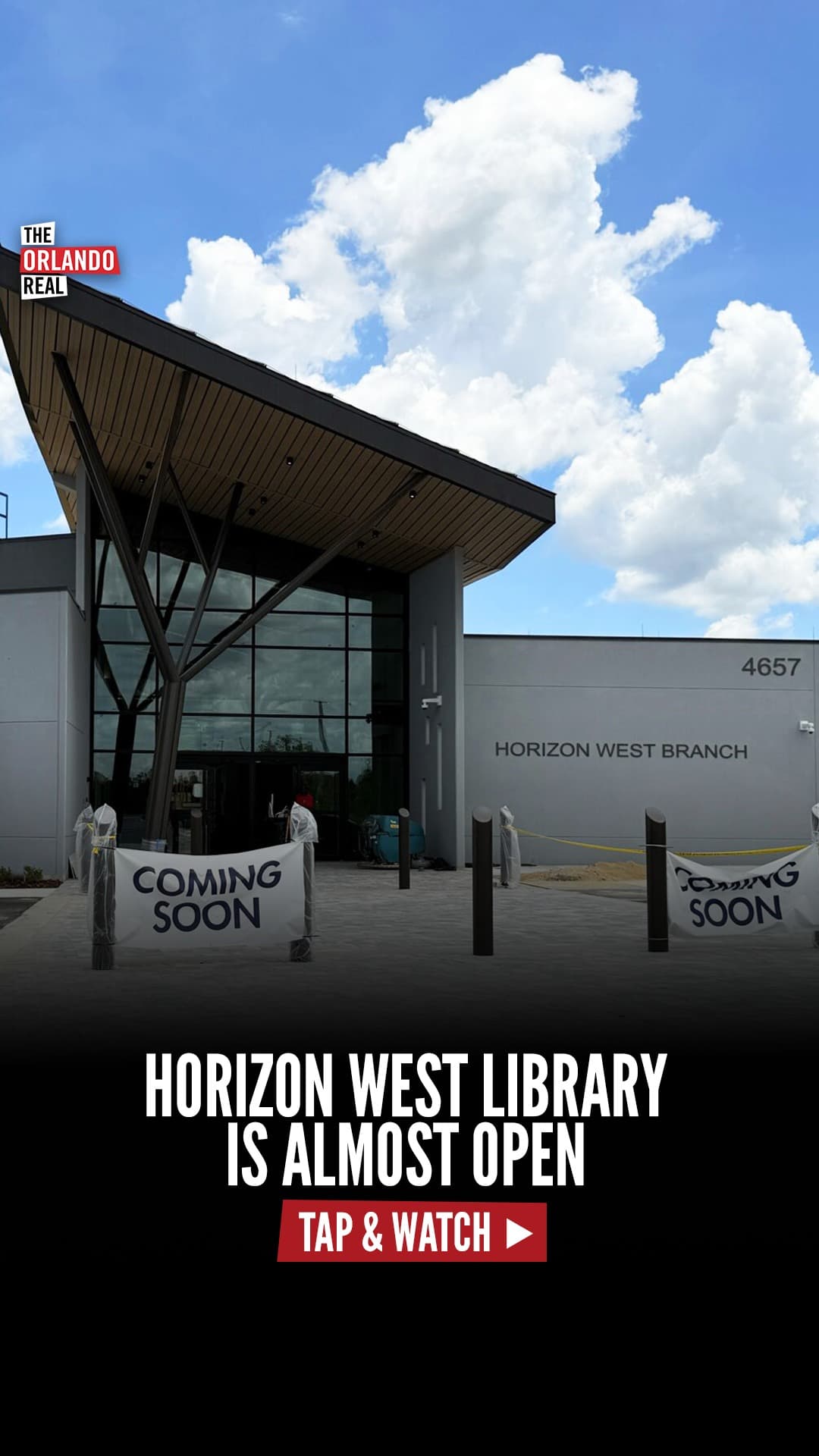 Horizon West Library is almost open! 📚 While finishing touches are being put on this highly anticipated addition to…