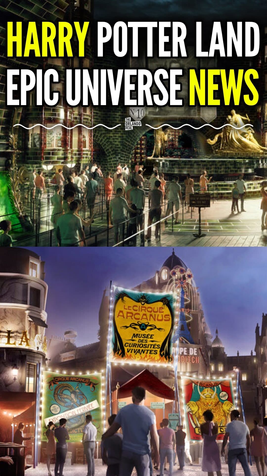 Details on The Wizarding World of Harry Potter – Ministry of Magic At Universal Orlando’s Epic Universe just dropped!